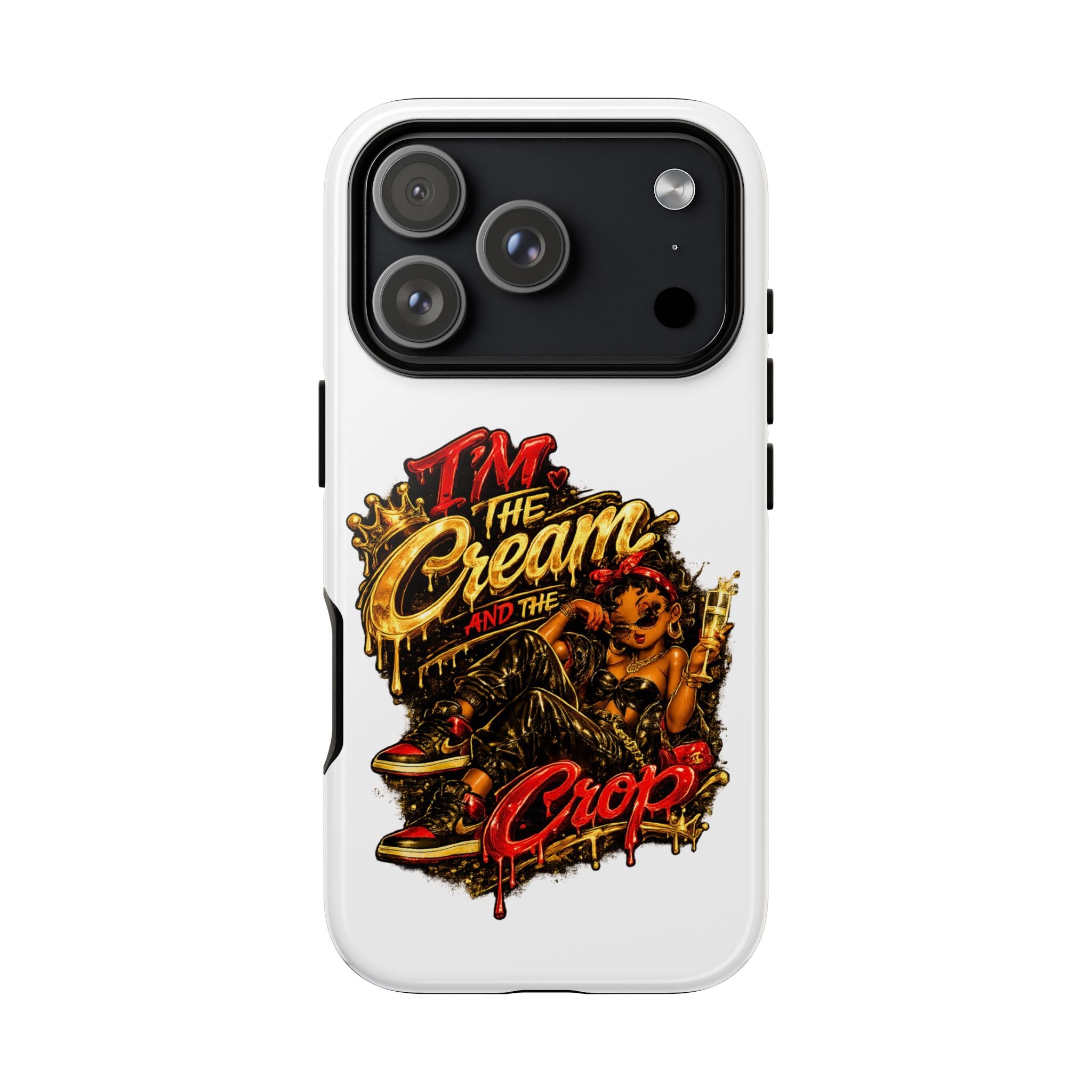 Phone Case — "The Cream and the Crop" Retro Graffiti Design