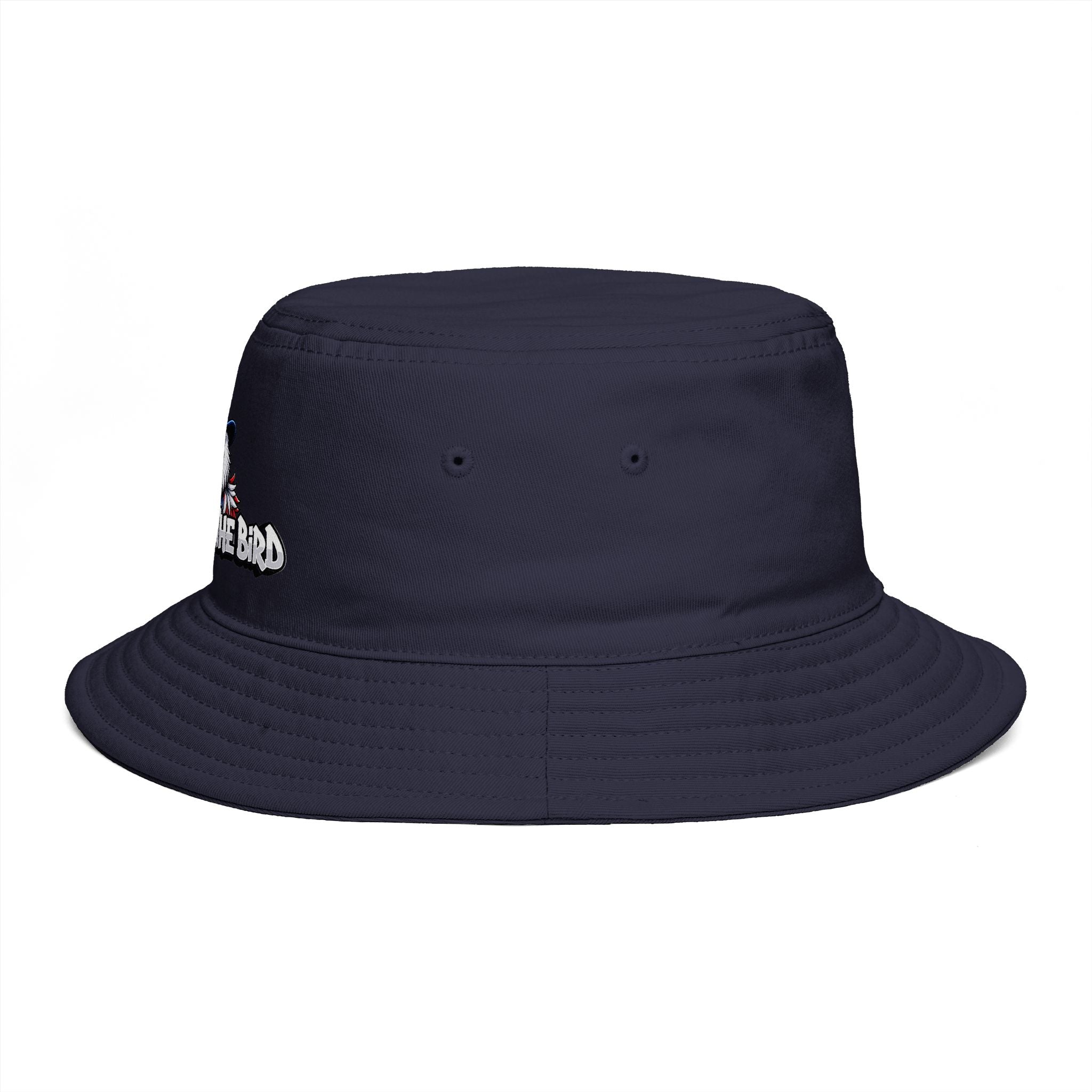 Protect The Bird Patriotic Eagle Bucket Hat — American Flag Uncle Sam Design