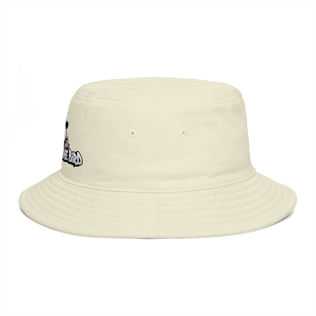 Protect The Bird Patriotic Eagle Bucket Hat — American Flag Uncle Sam Design