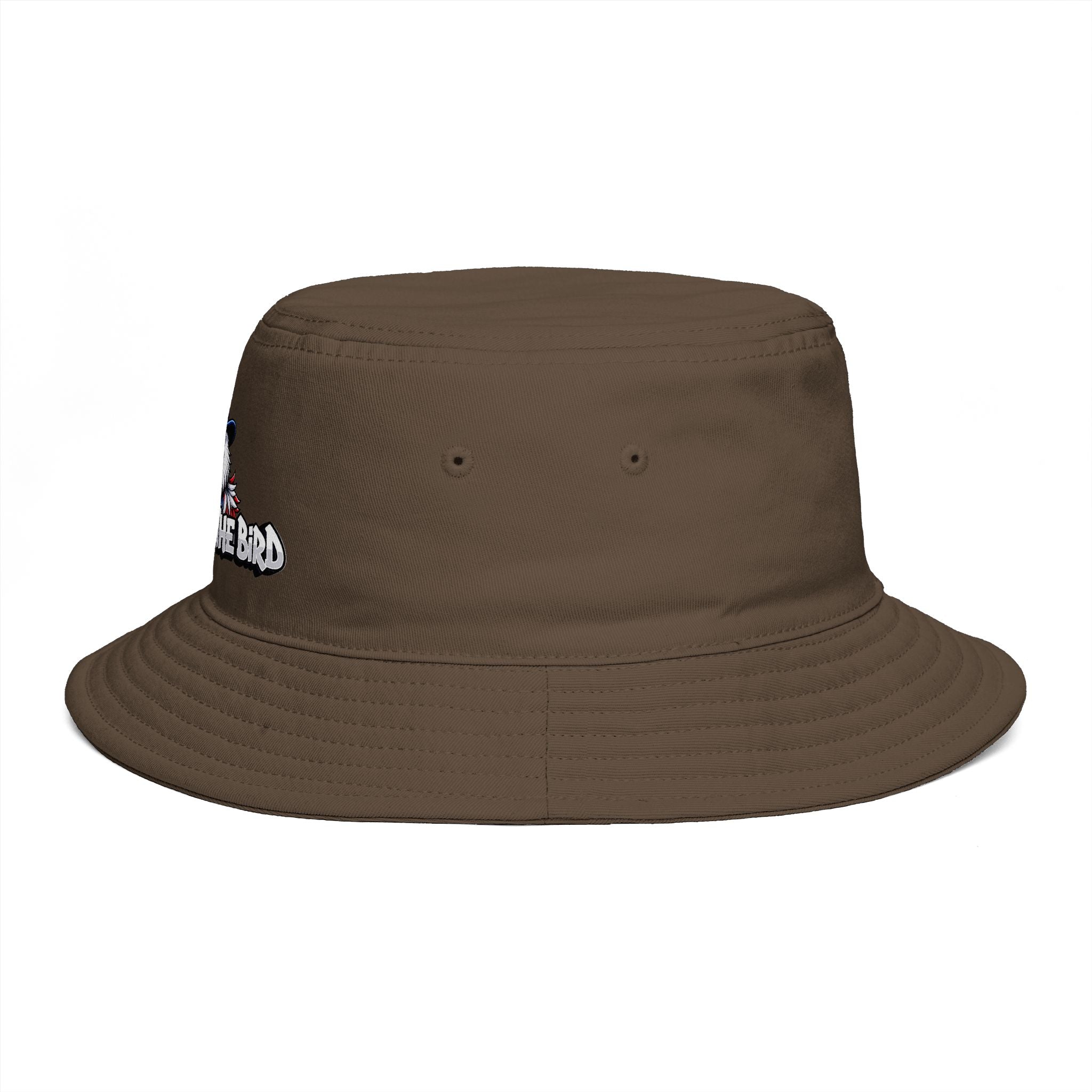 Protect The Bird Patriotic Eagle Bucket Hat — American Flag Uncle Sam Design
