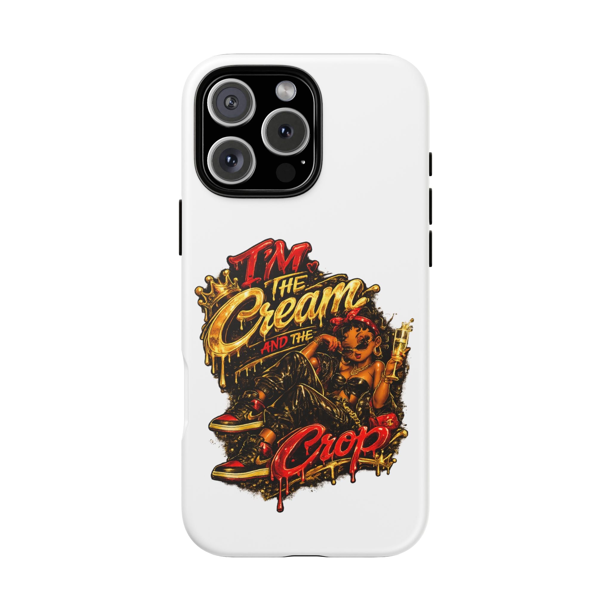 Phone Case — "The Cream and the Crop" Retro Graffiti Design