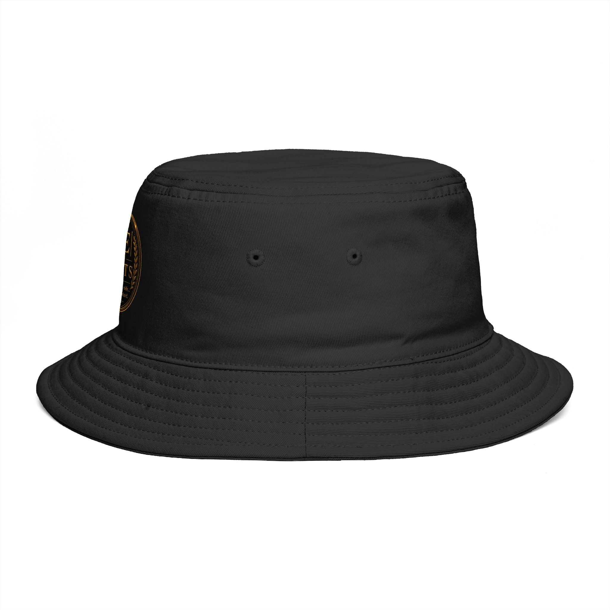 Me -uh- CRATS Bucket Hat — Vintage Gold Crest Signature Edition