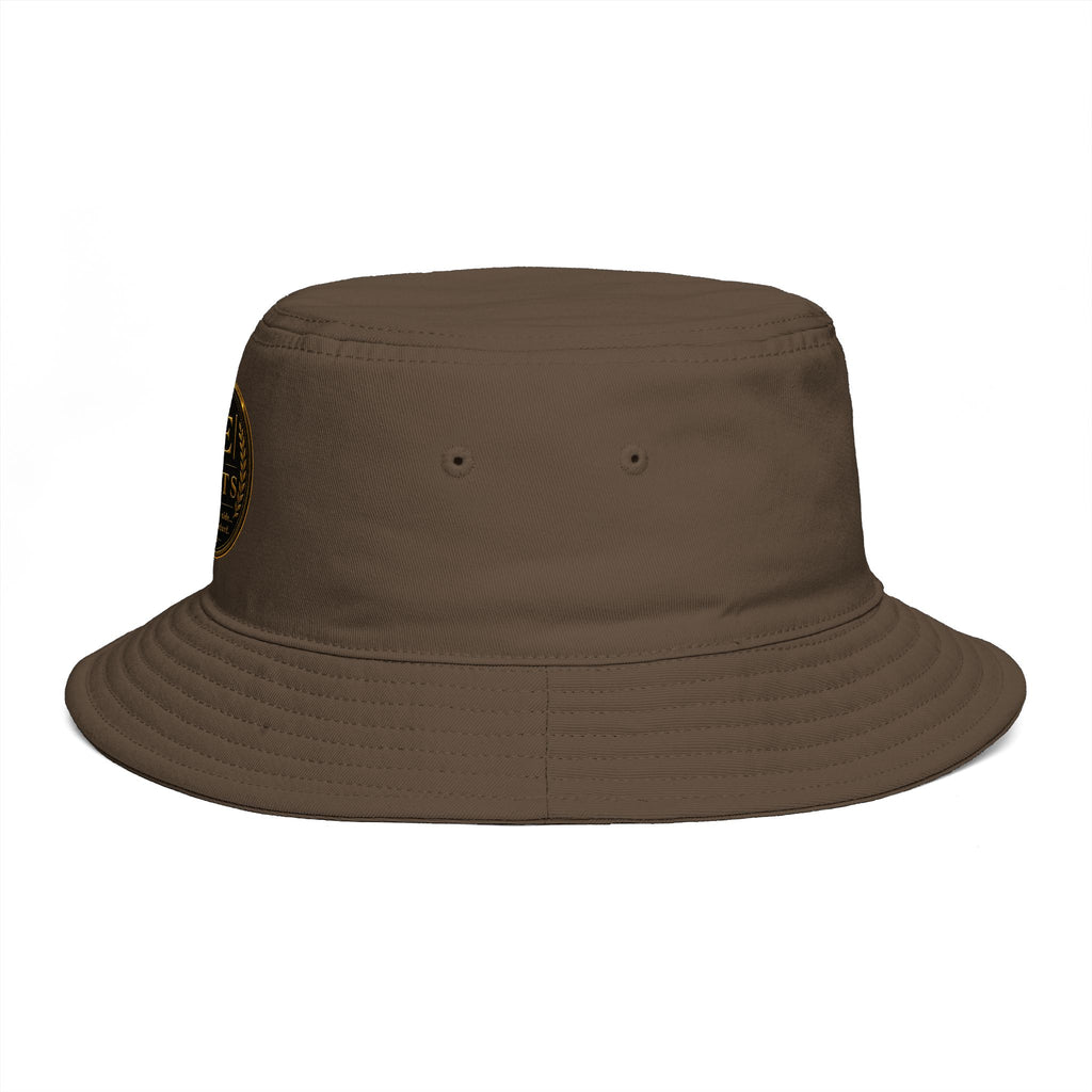 Me -uh- CRATS Bucket Hat — Vintage Gold Crest Signature Edition