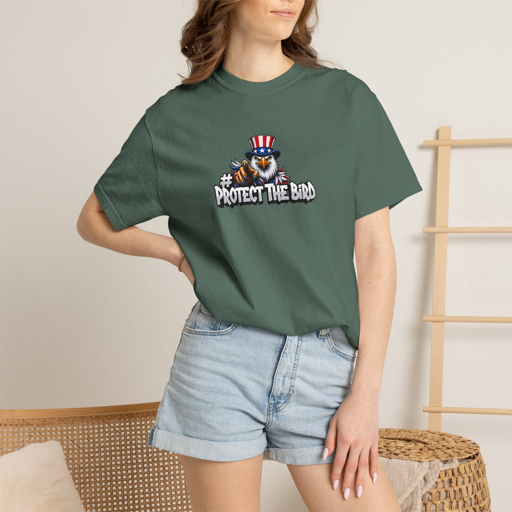 Protect the Bird T-Shirt — Patriotic Eagle Graphic Tee
