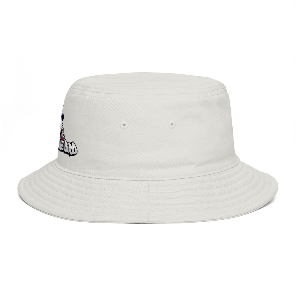 Protect The Bird Patriotic Eagle Bucket Hat — American Flag Uncle Sam Design