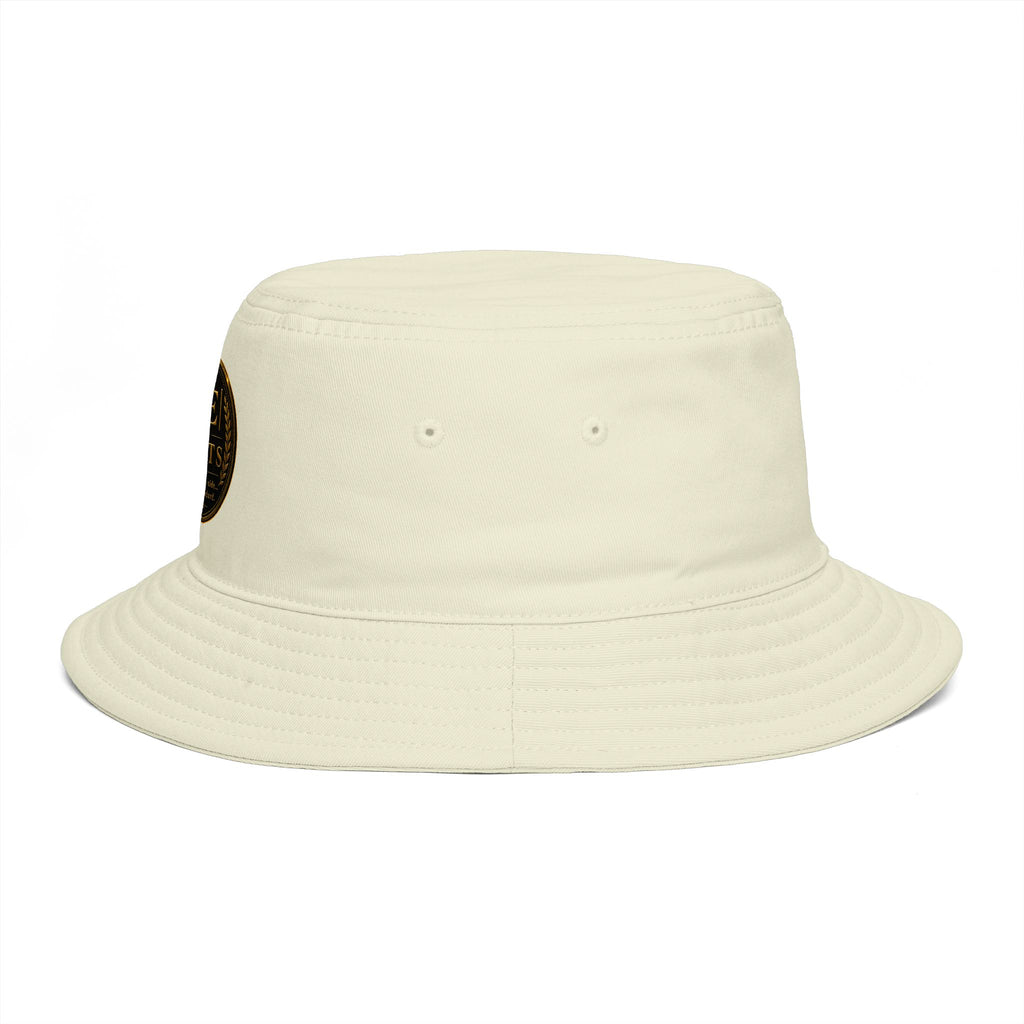 Me -uh- CRATS Bucket Hat — Vintage Gold Crest Signature Edition
