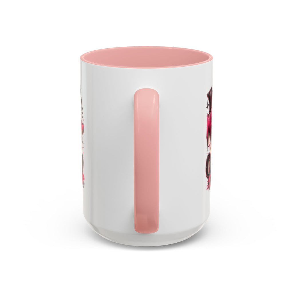 Accent Coffee Mug — "Your Misery Wants My Company" Retro Pin-Up Coffee Mug (11/15oz)