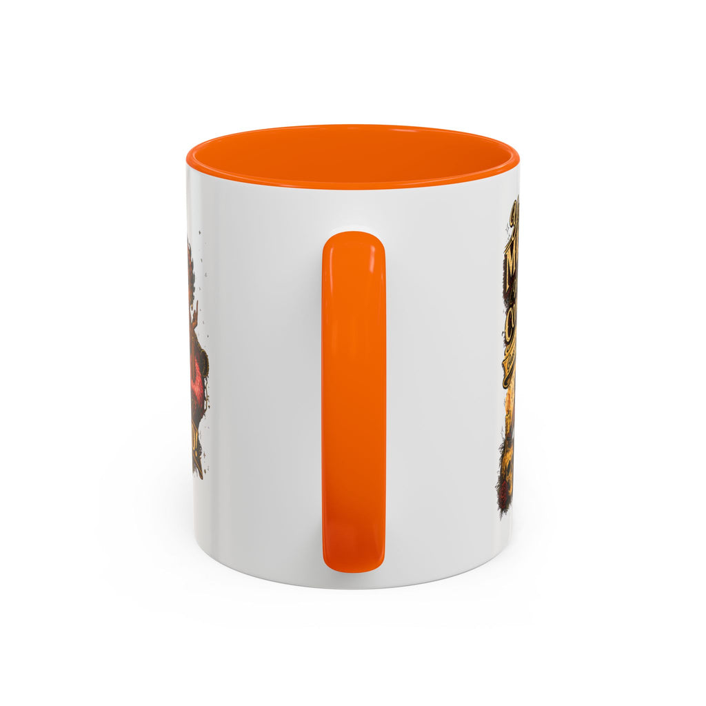 Accent Coffee Mug — "Your Misery Pays My Company" Vintage Pin-Up Gothic Coffee Mug