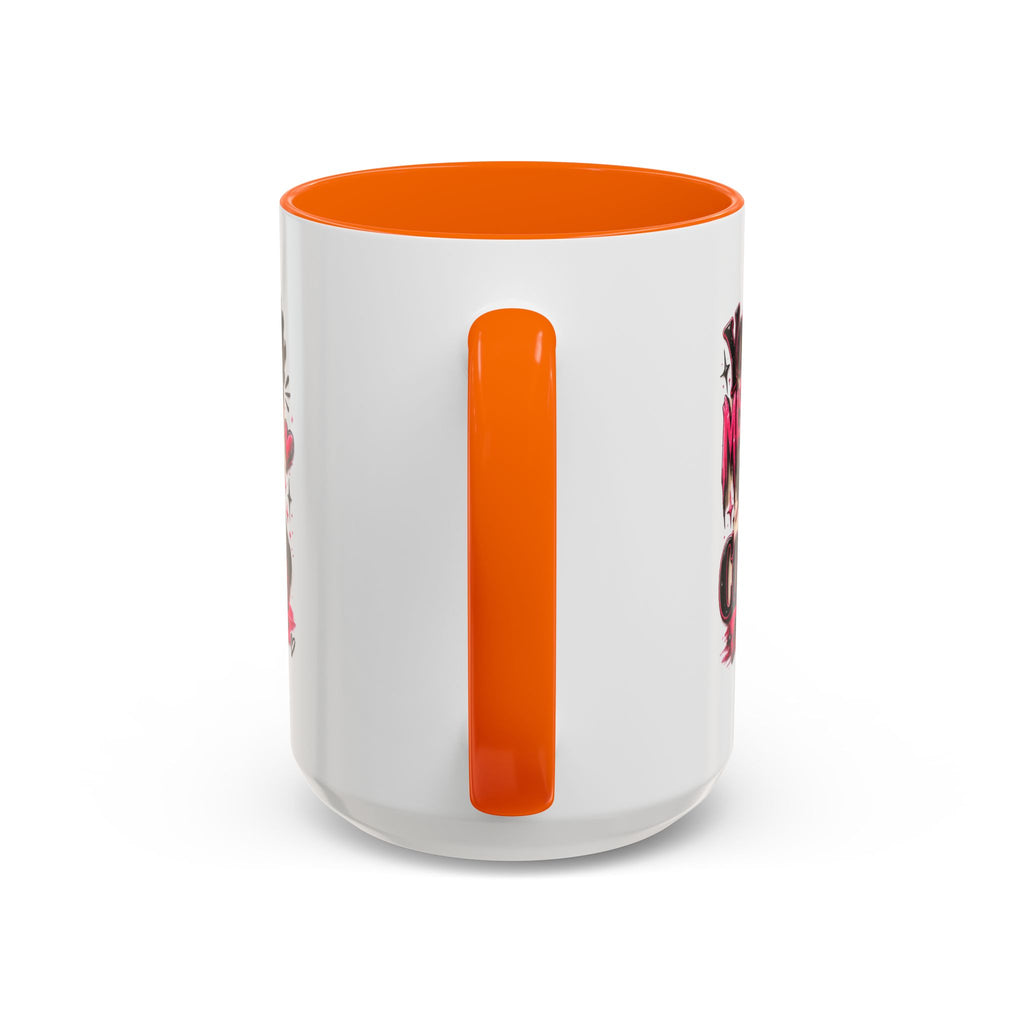 Accent Coffee Mug — "Your Misery Wants My Company" Retro Pin-Up Coffee Mug (11/15oz)