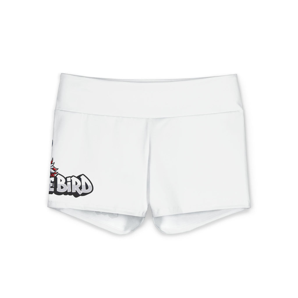 Yoga Shorts — 'Protect The Bird' Patriotic Eagle Sports Shorts