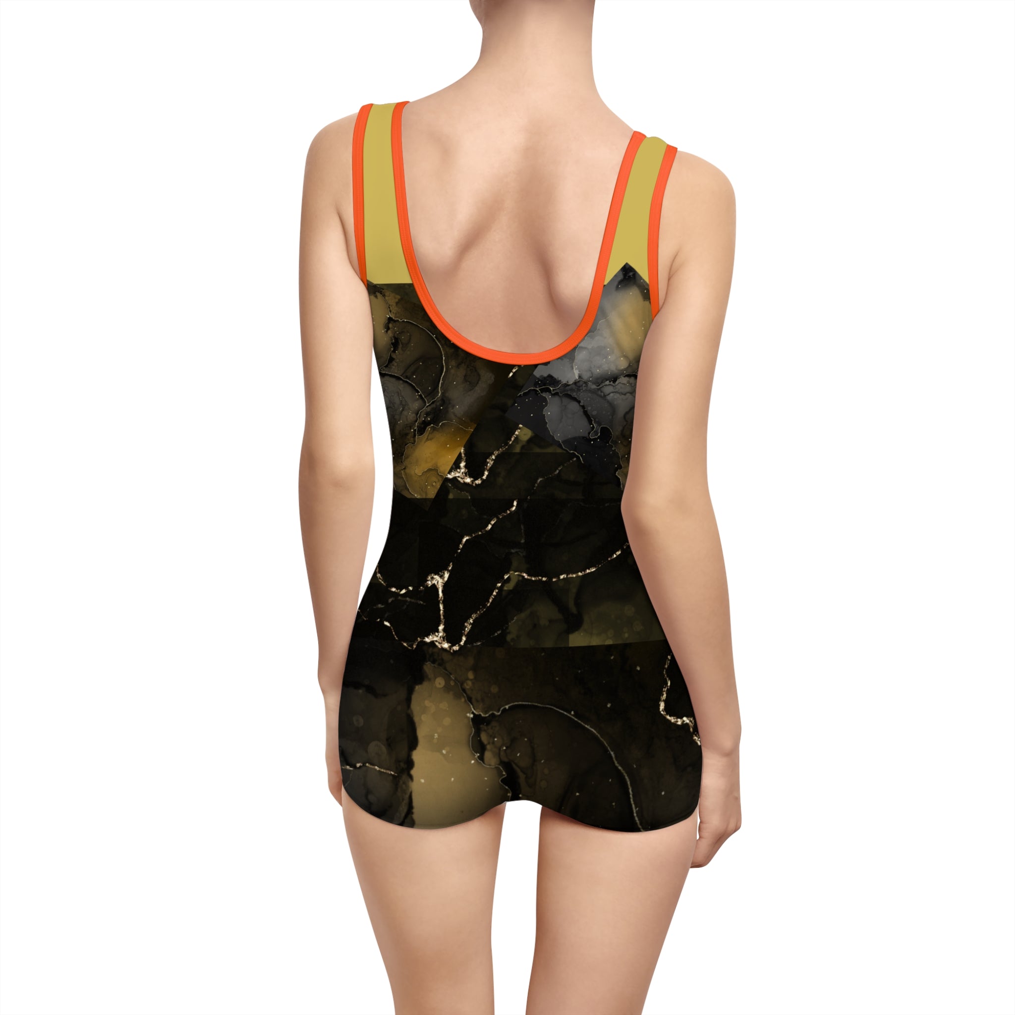 Women's "Man |if| est." Vintage Swimsuit