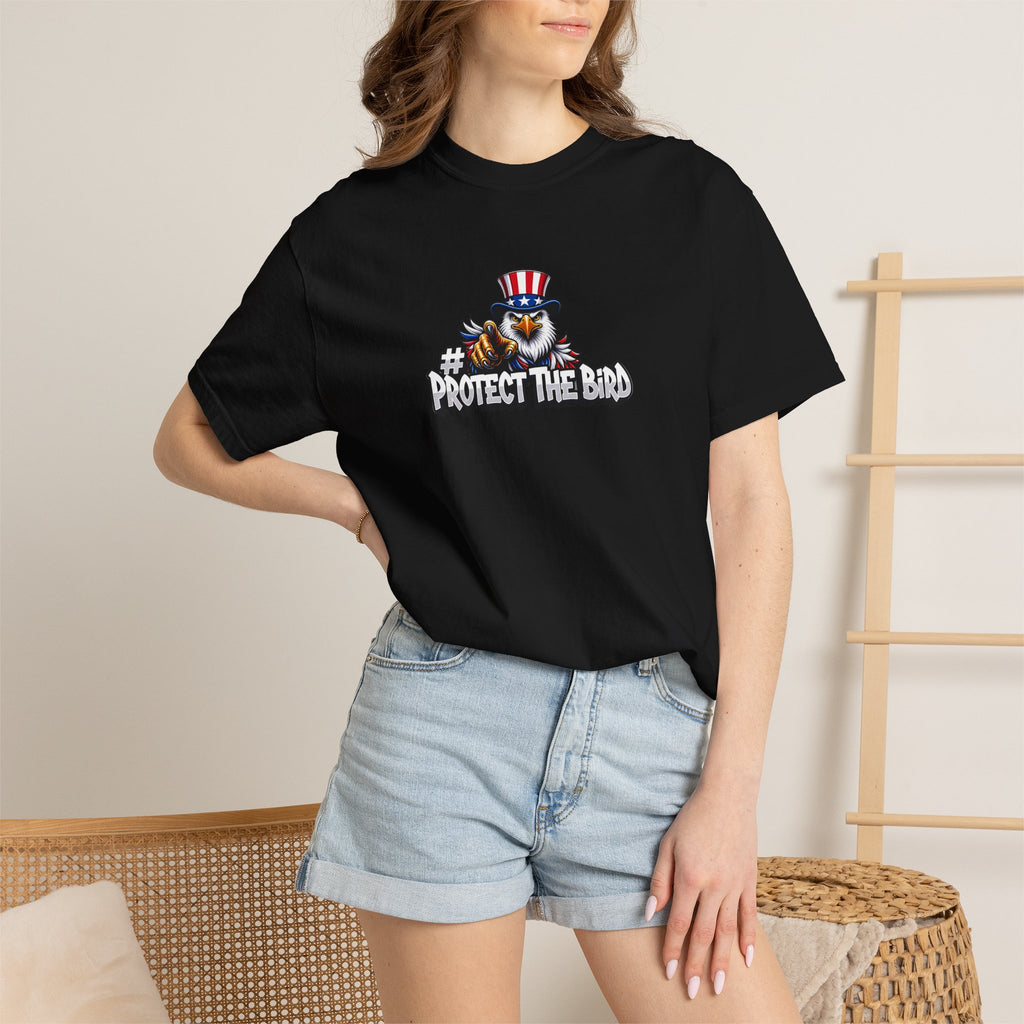 Protect the Bird T-Shirt — Patriotic Eagle Graphic Tee