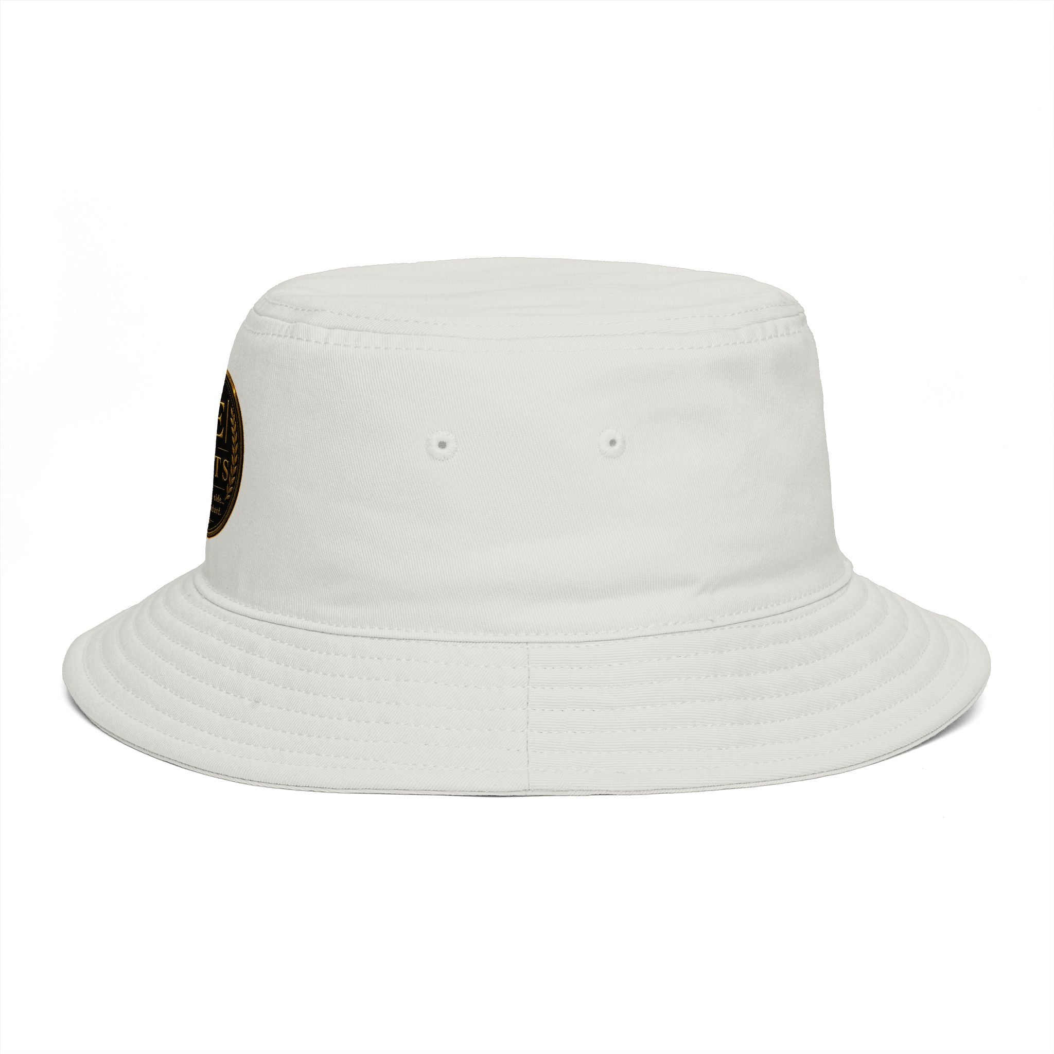 Me -uh- CRATS Bucket Hat — Vintage Gold Crest Signature Edition