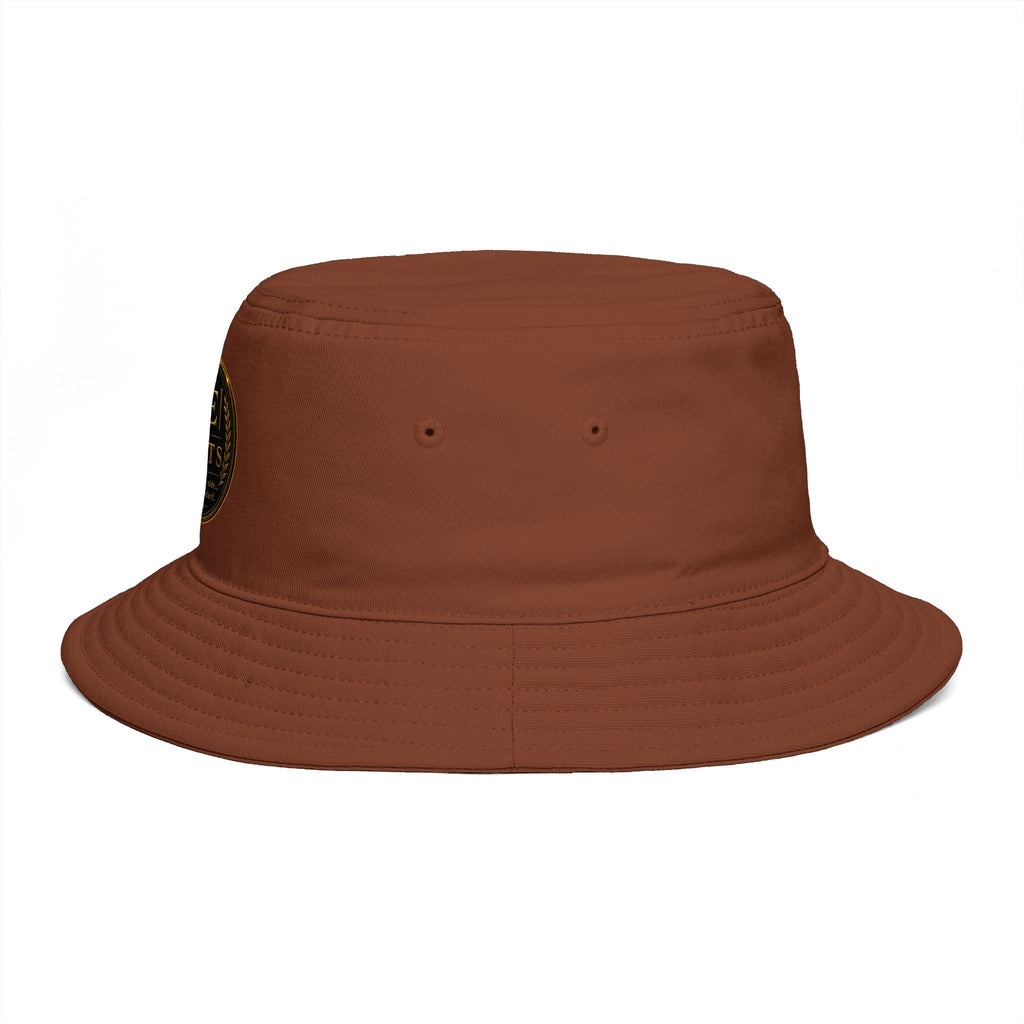 Me -uh- CRATS Bucket Hat — Vintage Gold Crest Signature Edition