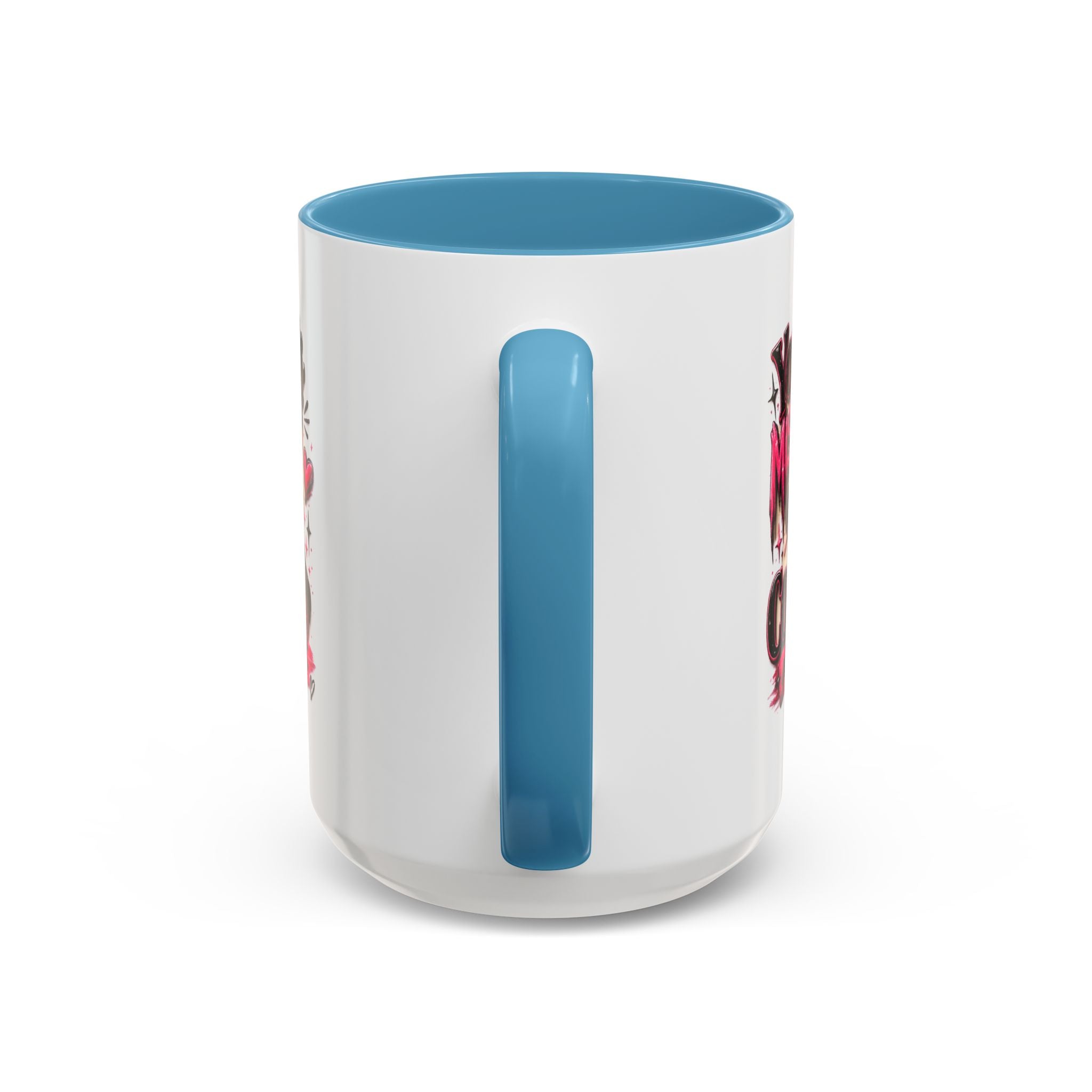 Accent Coffee Mug — "Your Misery Wants My Company" Retro Pin-Up Coffee Mug (11/15oz)