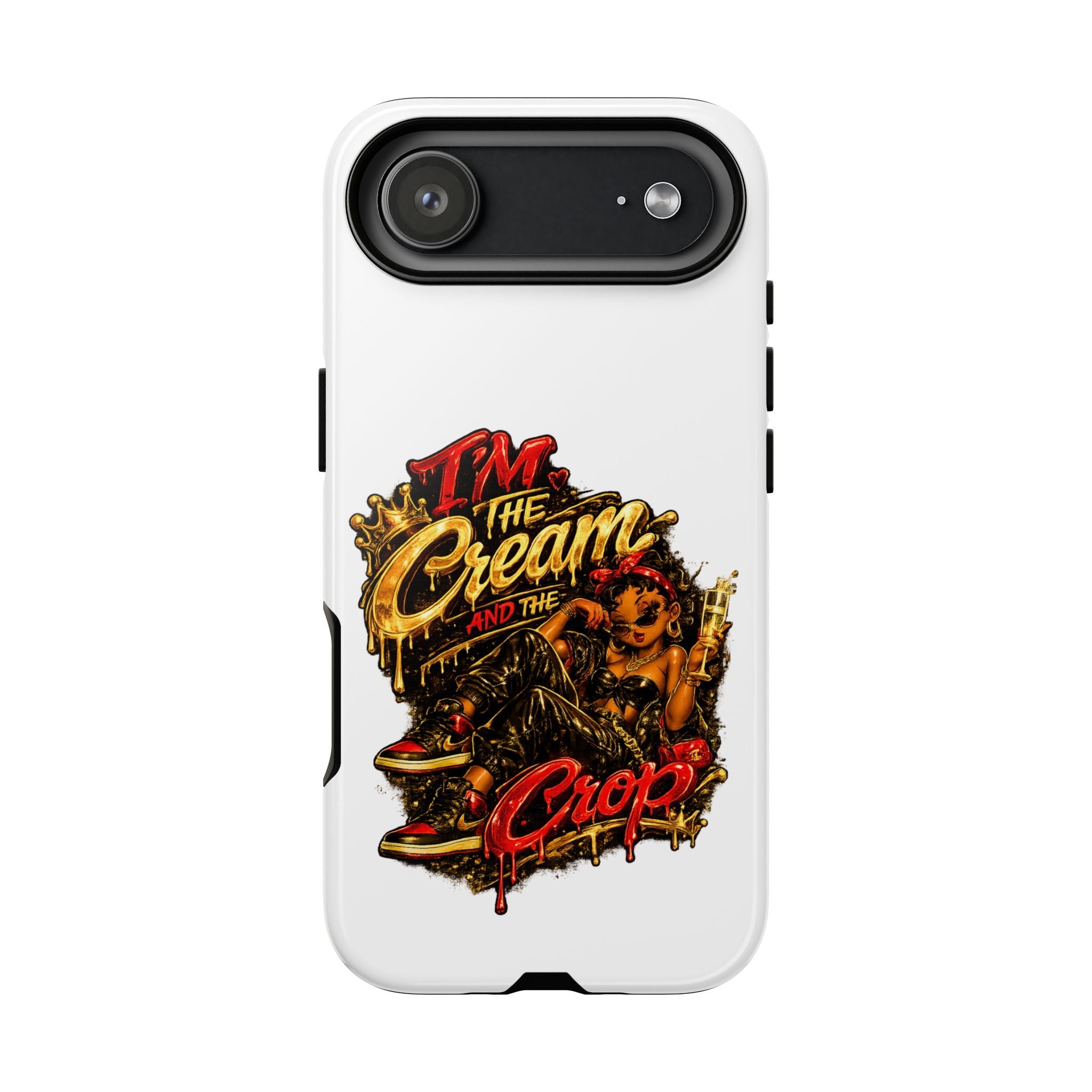 Phone Case — "The Cream and the Crop" Retro Graffiti Design