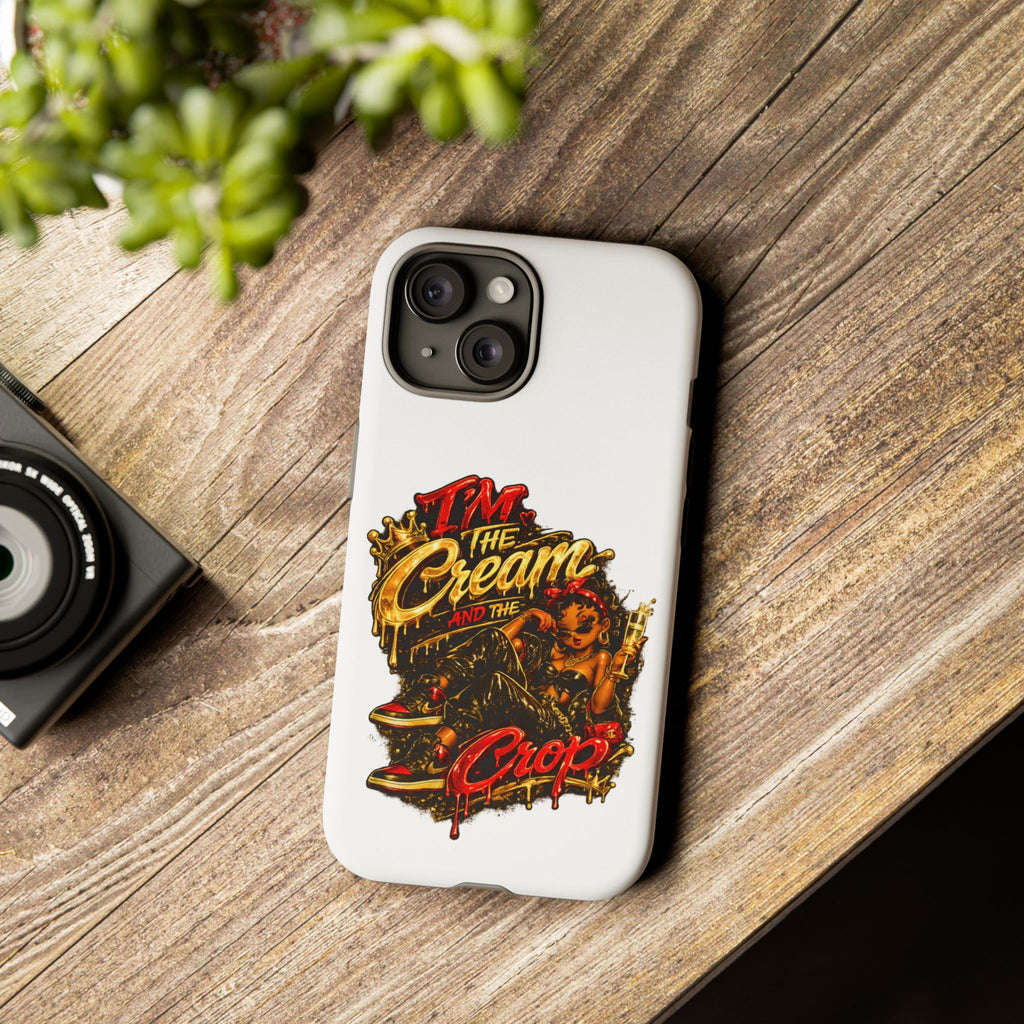 Phone Case — "The Cream and the Crop" Retro Graffiti Design