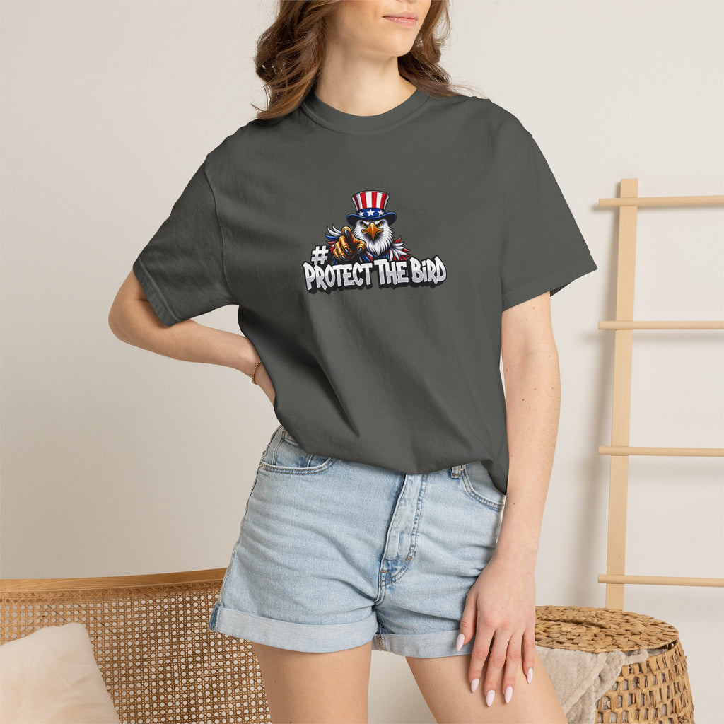 Protect the Bird T-Shirt — Patriotic Eagle Graphic Tee