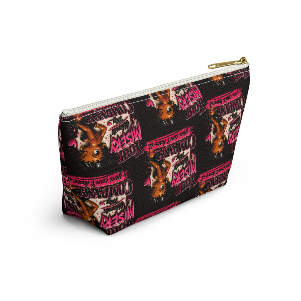 Black Betty Boop Your Misery Wants My Company Accessory Pattern Pouch