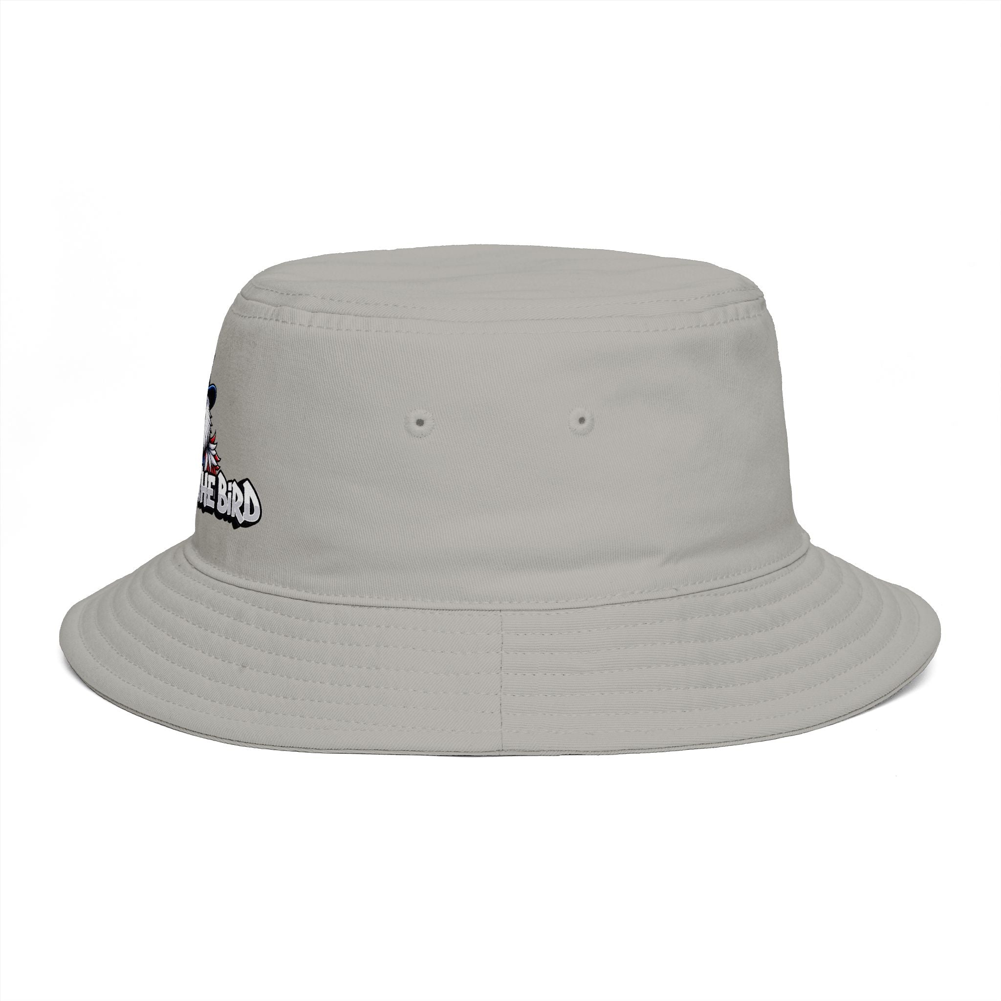Protect The Bird Patriotic Eagle Bucket Hat — American Flag Uncle Sam Design