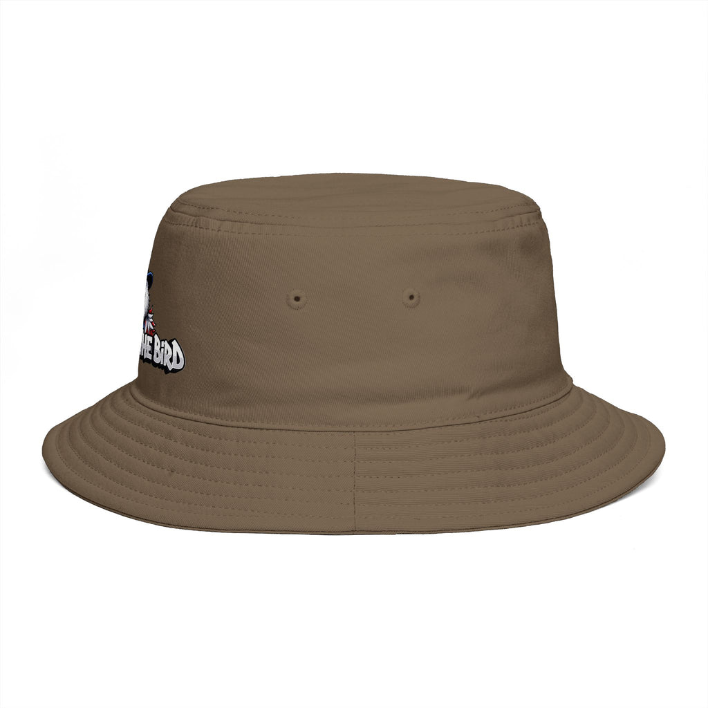 Protect The Bird Patriotic Eagle Bucket Hat — American Flag Uncle Sam Design
