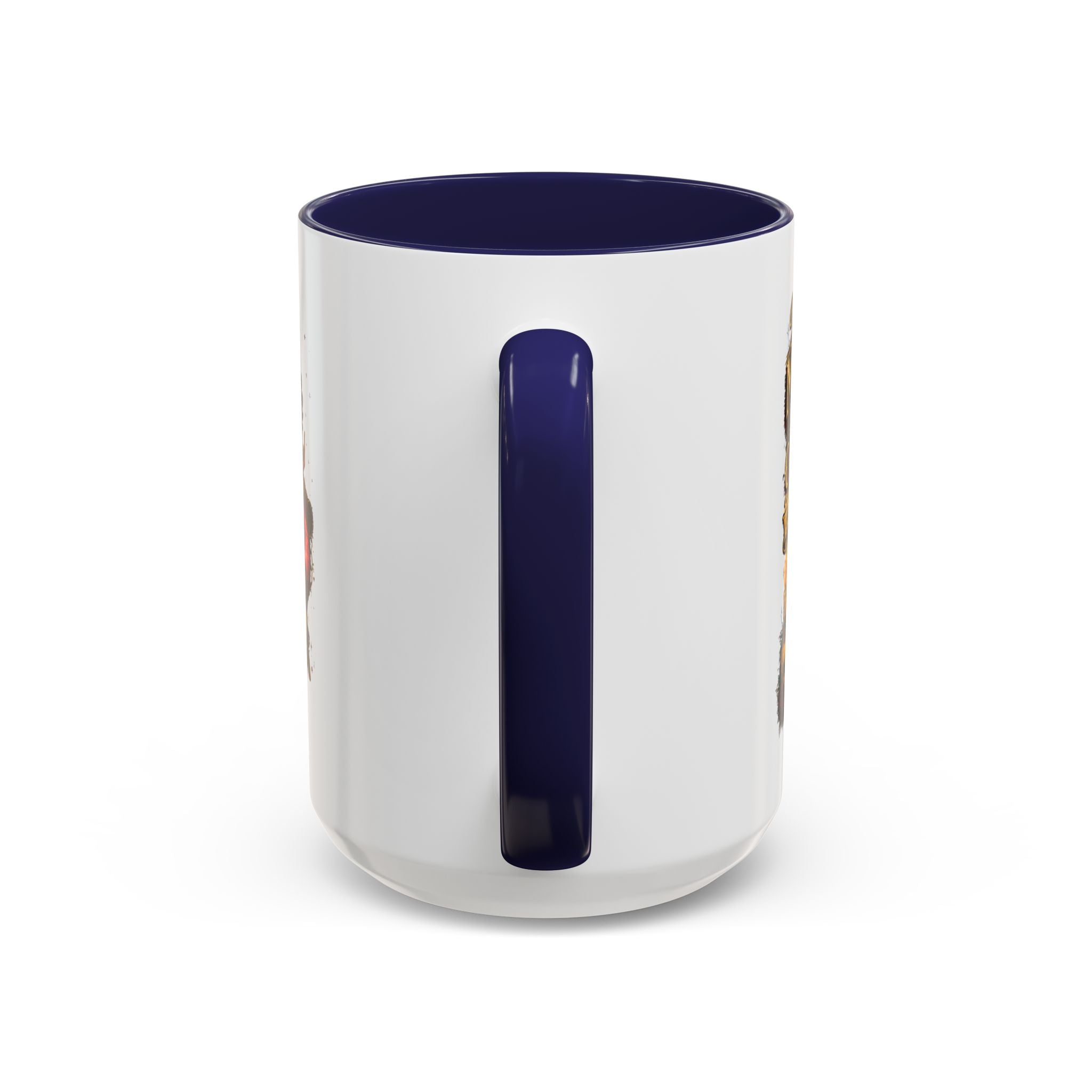Accent Coffee Mug — "Your Misery Pays My Company" Vintage Pin-Up Gothic Coffee Mug