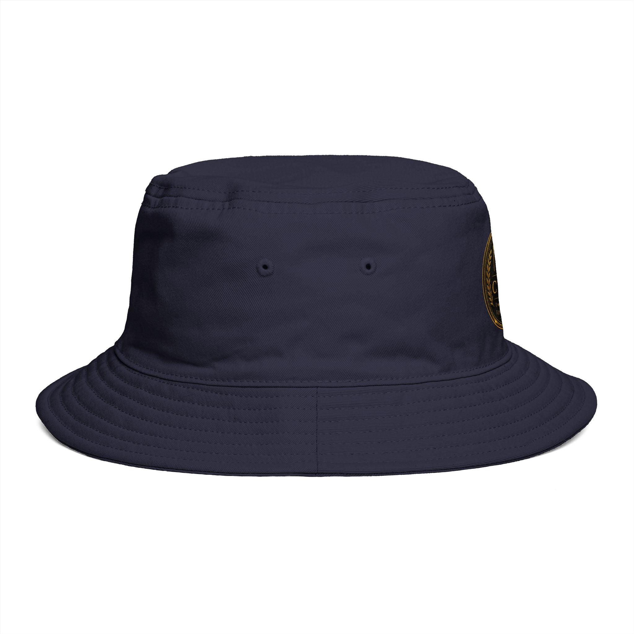 Me -uh- CRATS Bucket Hat — Vintage Gold Crest Signature Edition