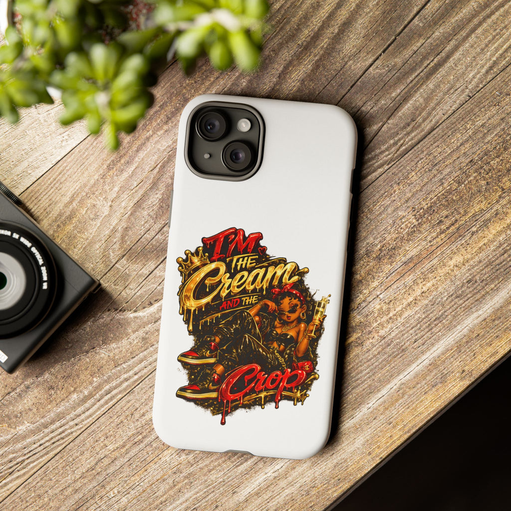 Phone Case — "The Cream and the Crop" Retro Graffiti Design