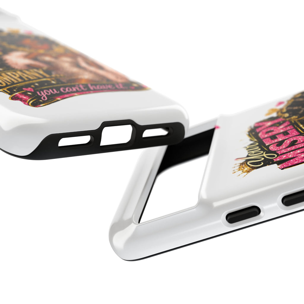 Phone Case — "Your Misery Wants My Company" Retro Graffiti Design