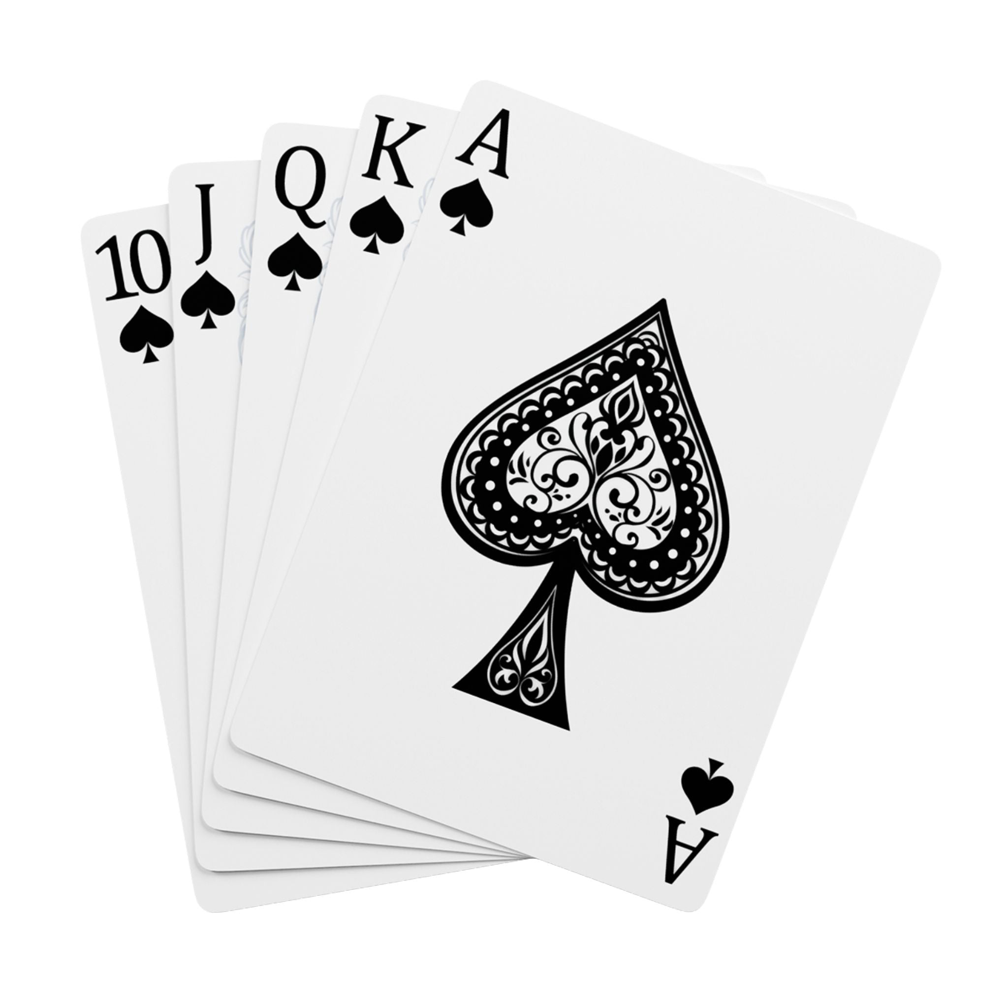 Champagne City Poker Playing Cards — Luxury Gold & Black Card Deck