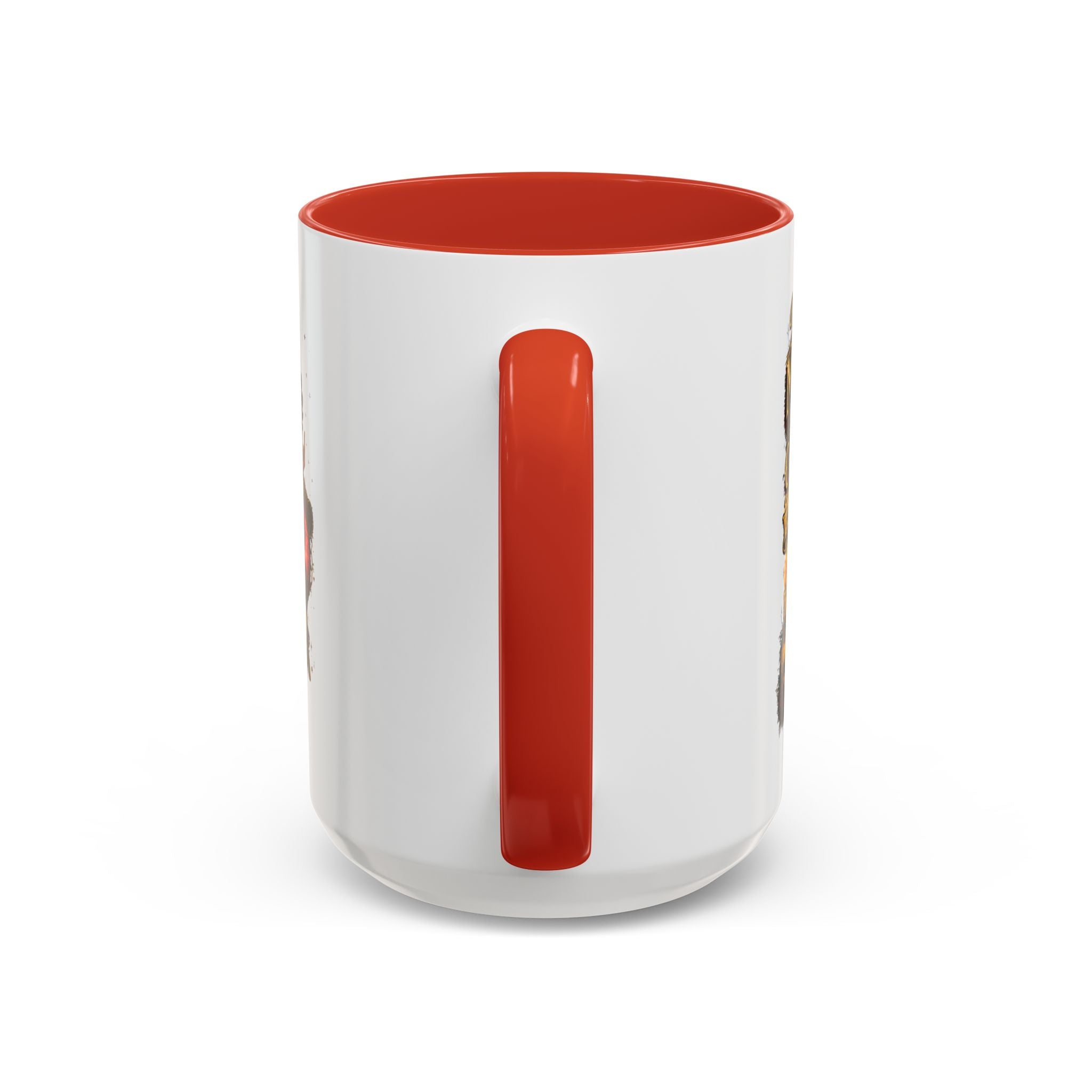 Accent Coffee Mug — "Your Misery Pays My Company" Vintage Pin-Up Gothic Coffee Mug