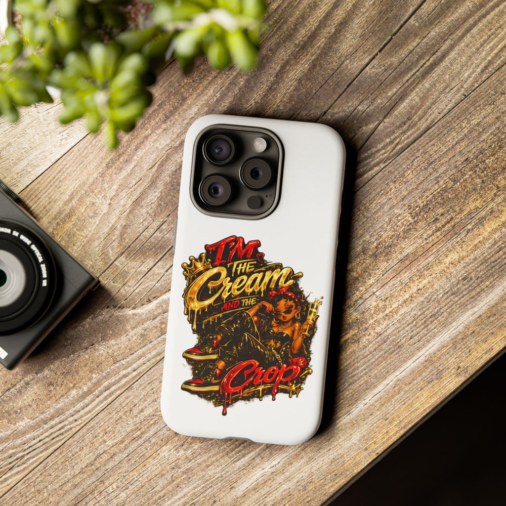 Phone Case — "The Cream and the Crop" Retro Graffiti Design