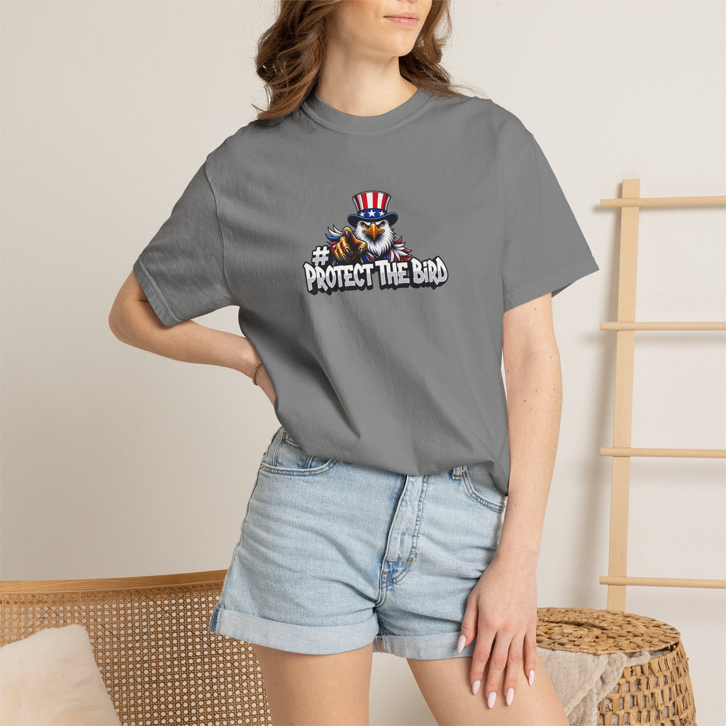 Protect the Bird T-Shirt — Patriotic Eagle Graphic Tee