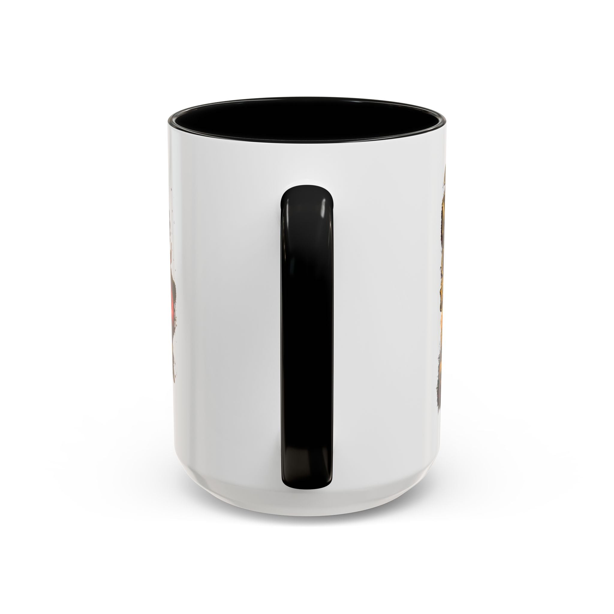 Accent Coffee Mug — "Your Misery Pays My Company" Vintage Pin-Up Gothic Coffee Mug