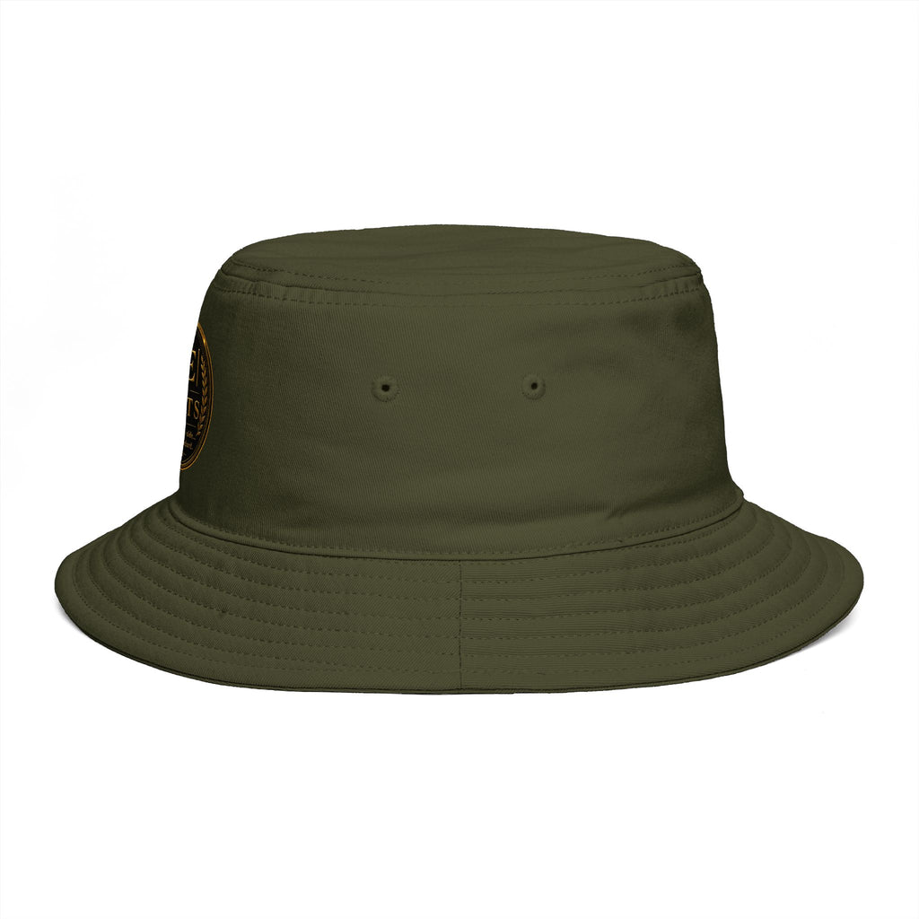 Me -uh- CRATS Bucket Hat — Vintage Gold Crest Signature Edition