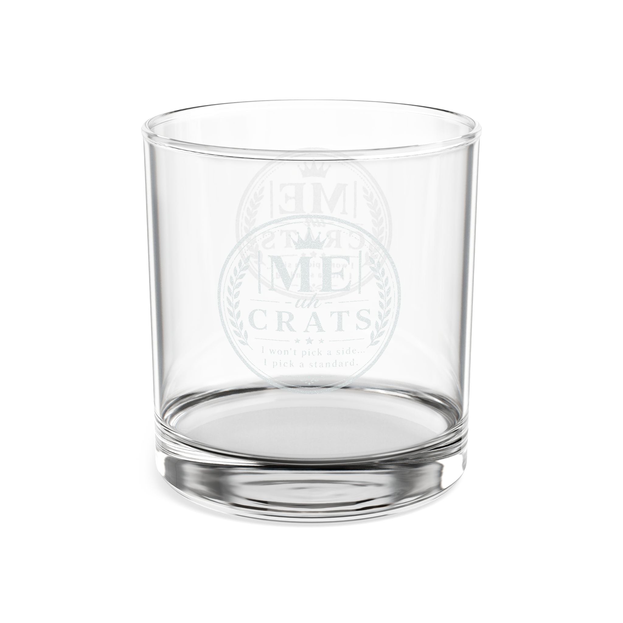 Engraved 10oz Rocks Glass — Classic Whiskey/Old Fashioned Glass