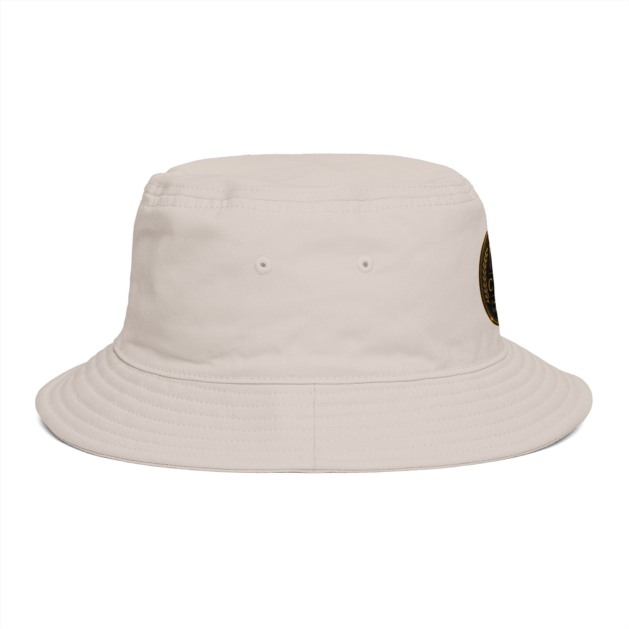 Me -uh- CRATS Bucket Hat — Vintage Gold Crest Signature Edition
