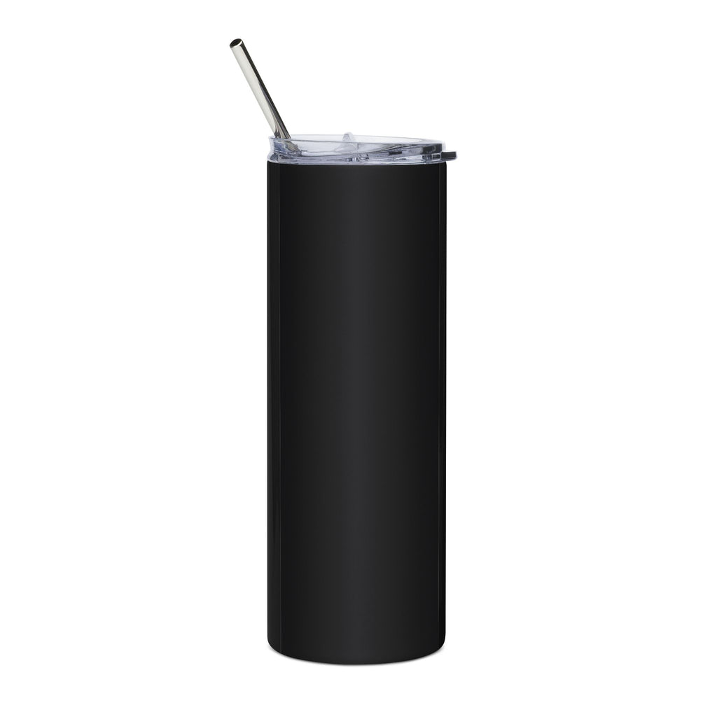 20oz Stainless Tumbler — “With a Side of Chaos” Cocktail Travel Mug