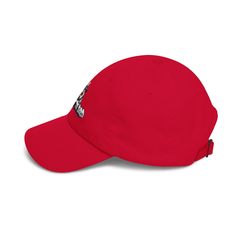 Protect The Bird Dad Cap — Patriotic Uncle Sam Bird Baseball Hat