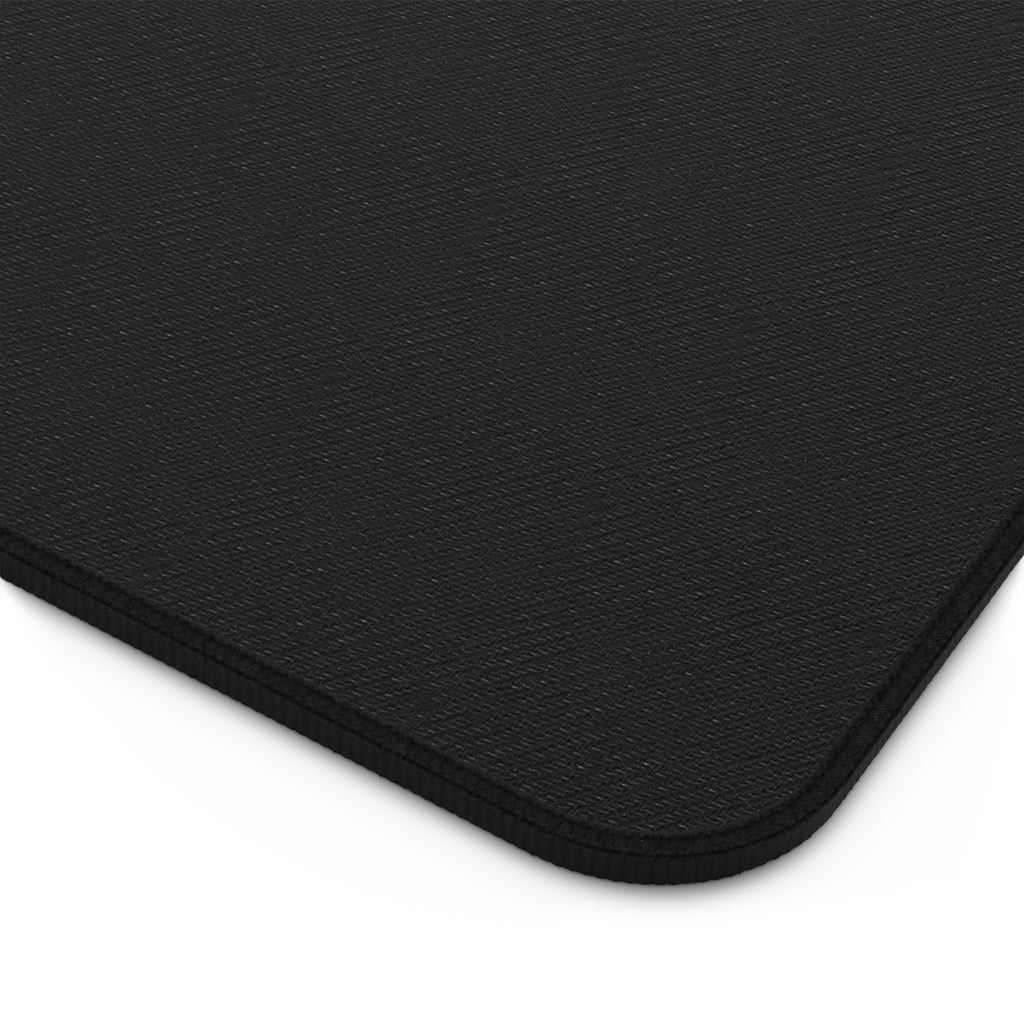 The Champagne City Desk Mat — Gold Skyline & Rose Gaming/Office Mouse Pad