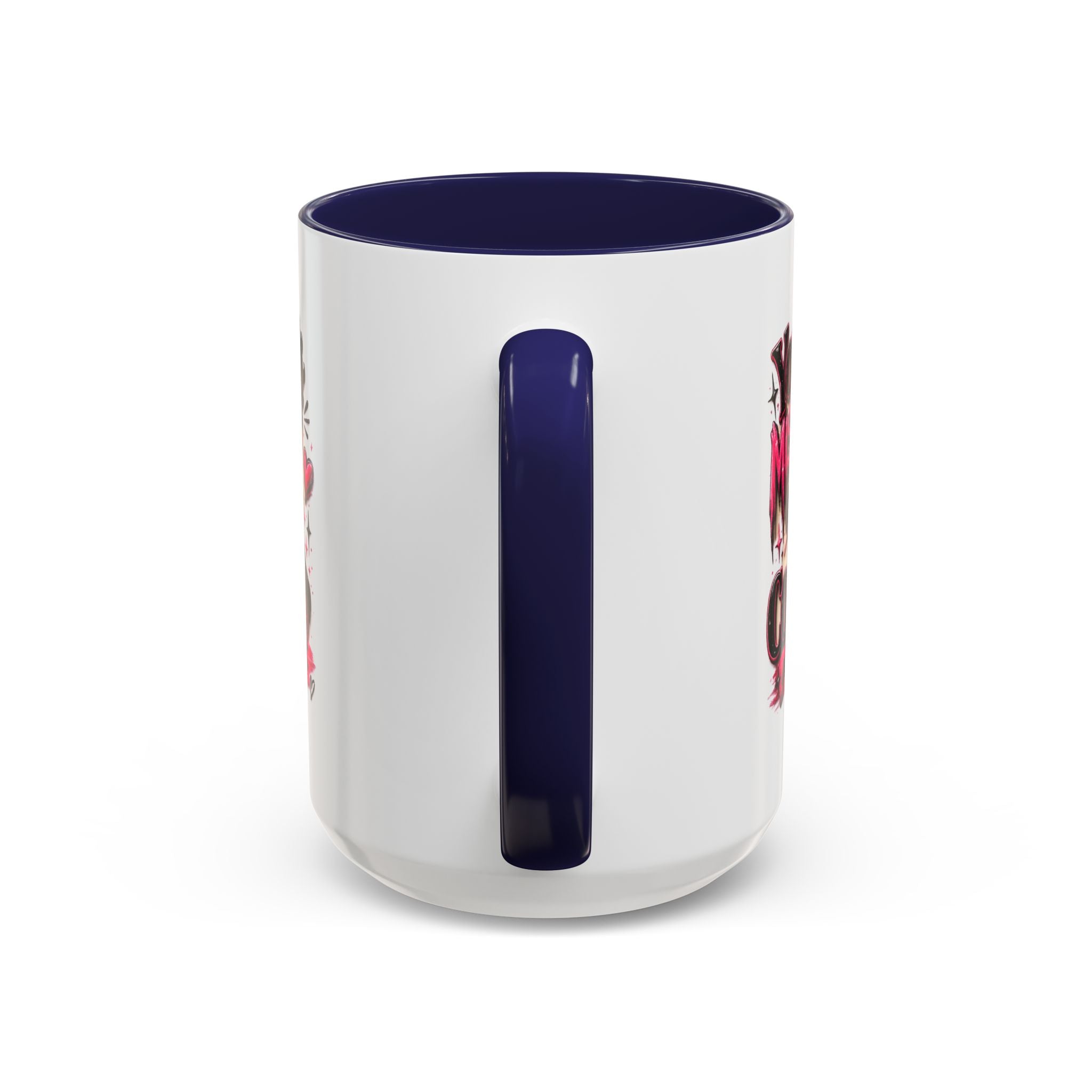 Accent Coffee Mug — "Your Misery Wants My Company" Retro Pin-Up Coffee Mug (11/15oz)