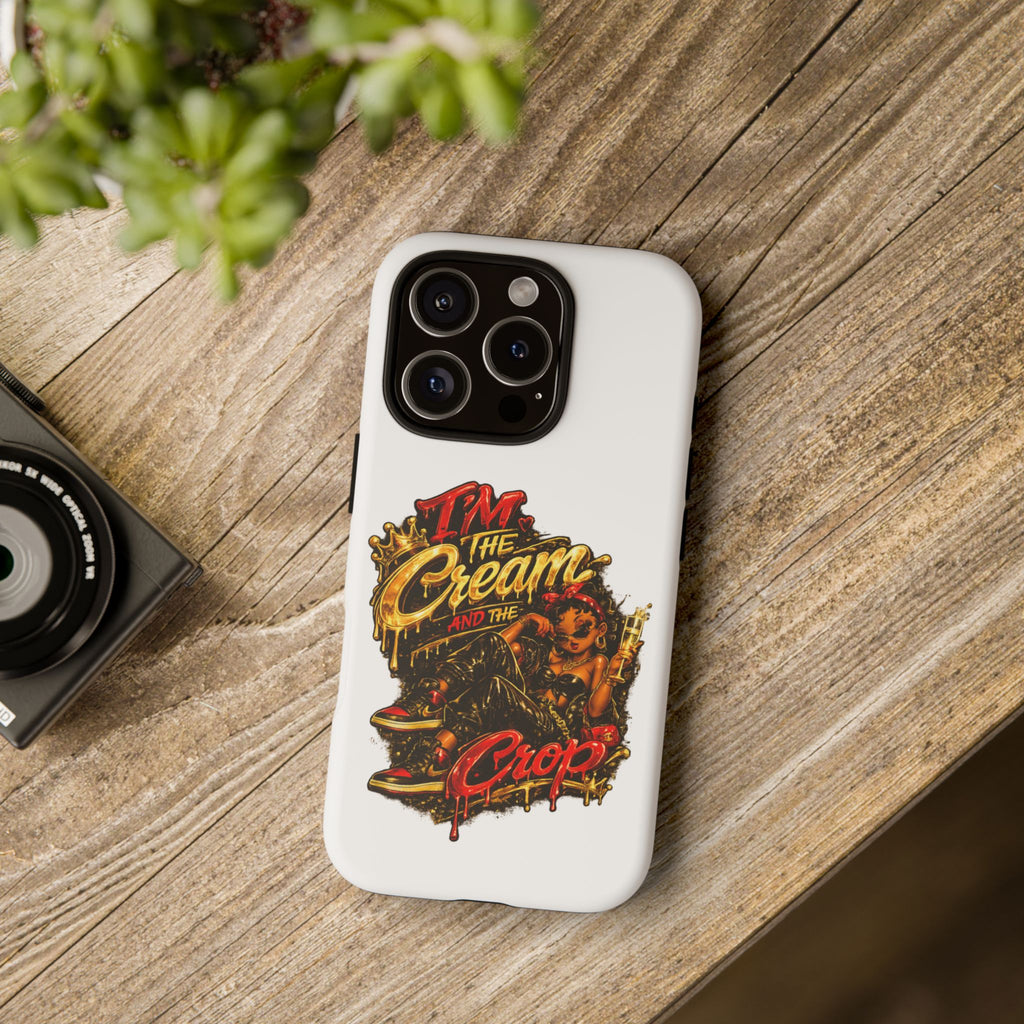 Phone Case — "The Cream and the Crop" Retro Graffiti Design