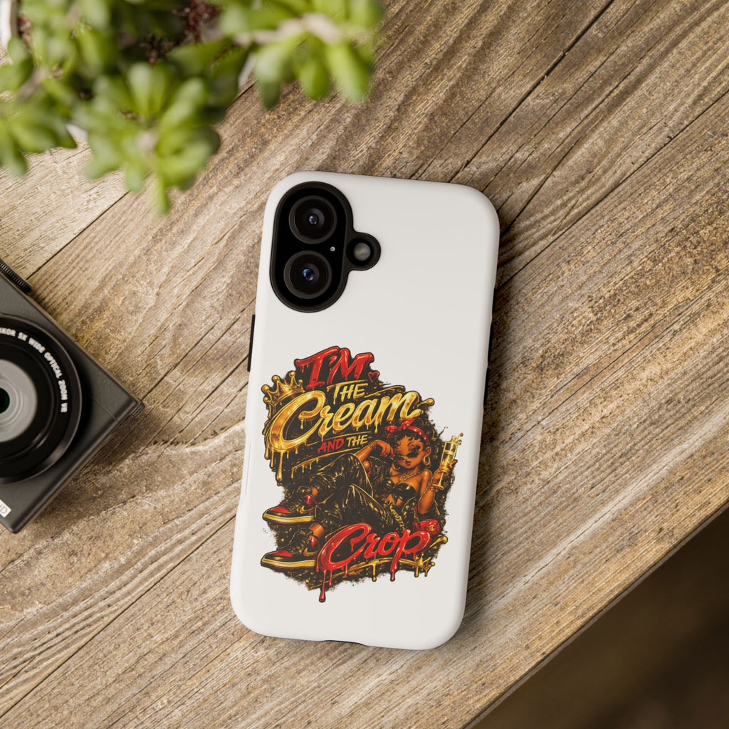 Phone Case — "The Cream and the Crop" Retro Graffiti Design