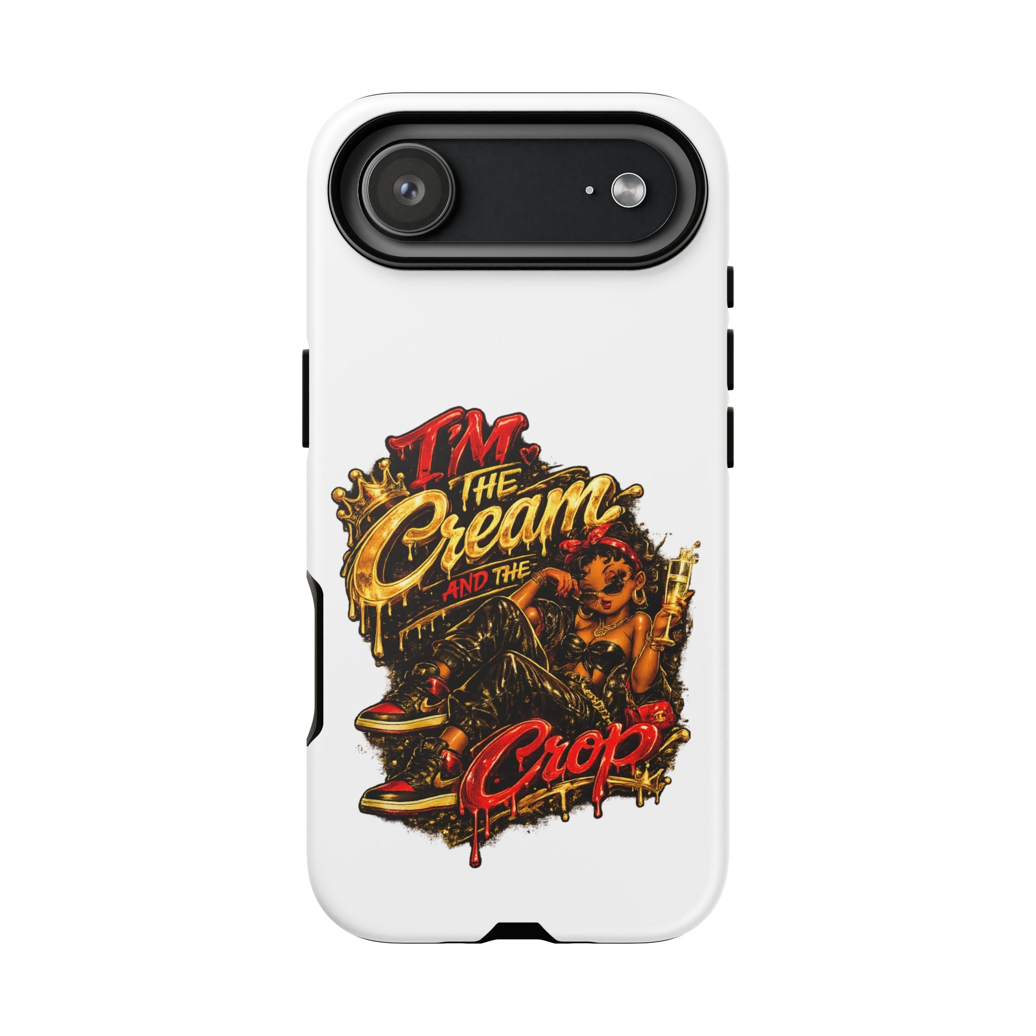 Phone Case — "The Cream and the Crop" Retro Graffiti Design