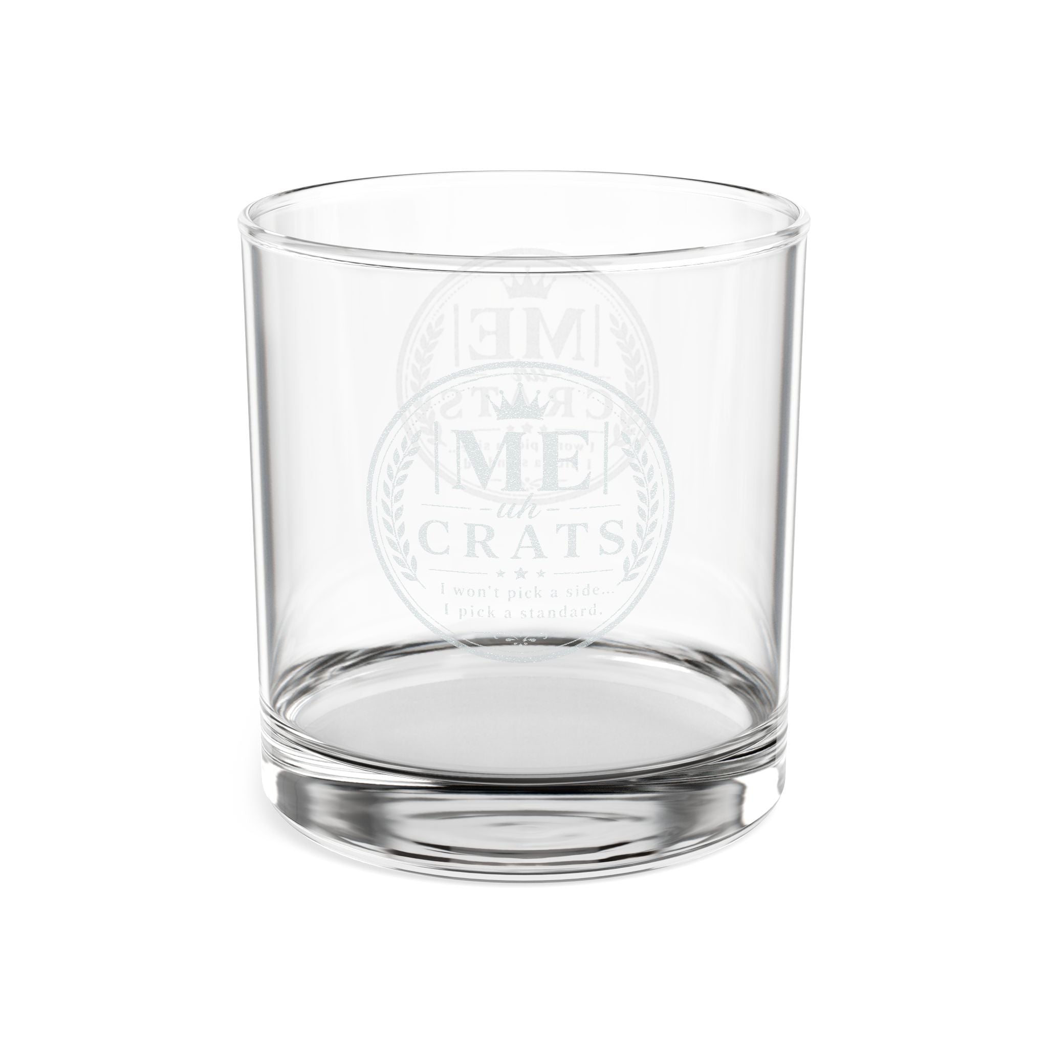 Engraved 10oz Rocks Glass — Classic Whiskey/Old Fashioned Glass