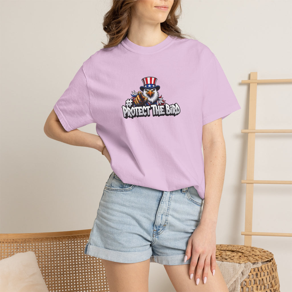 Protect the Bird T-Shirt — Patriotic Eagle Graphic Tee