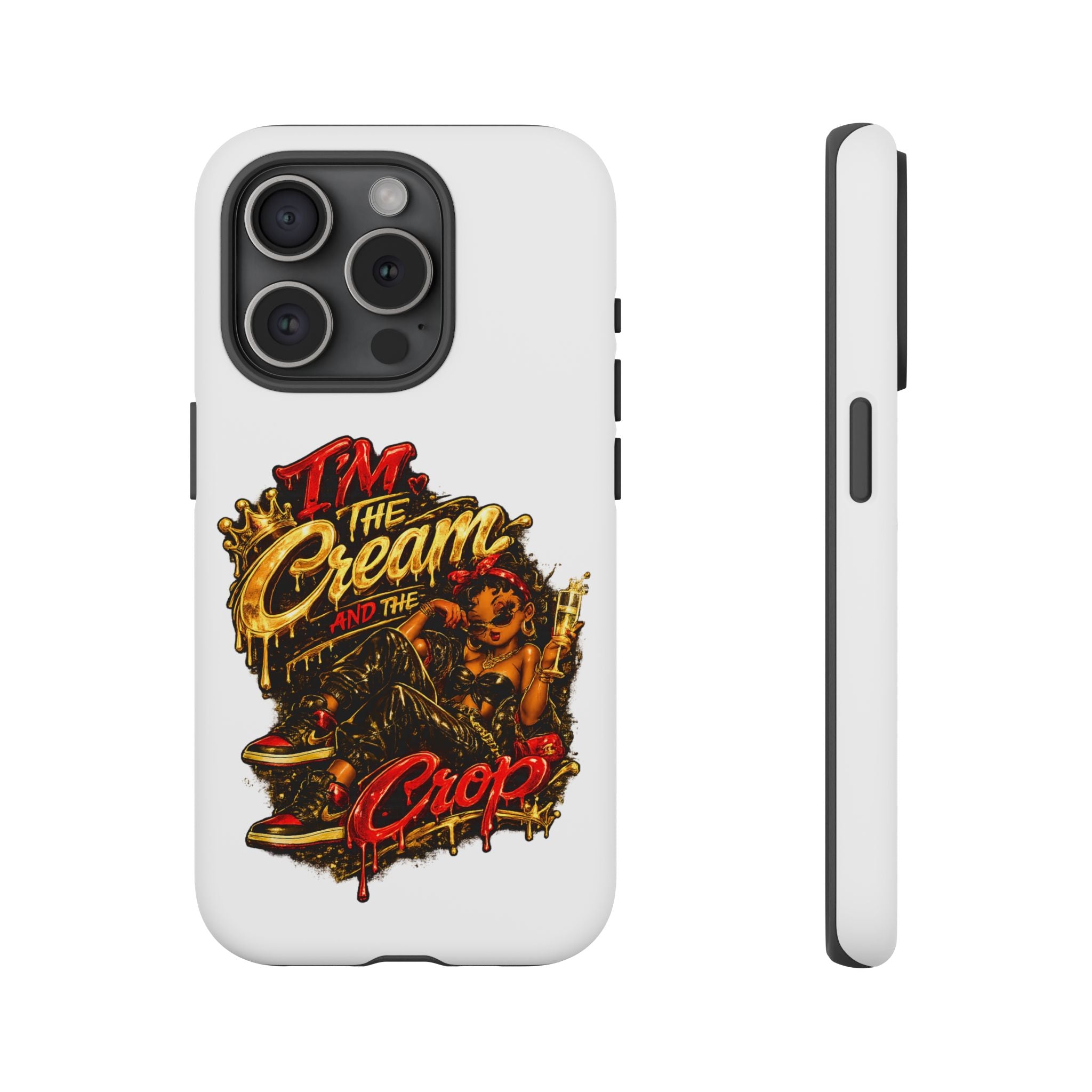 Phone Case — "The Cream and the Crop" Retro Graffiti Design