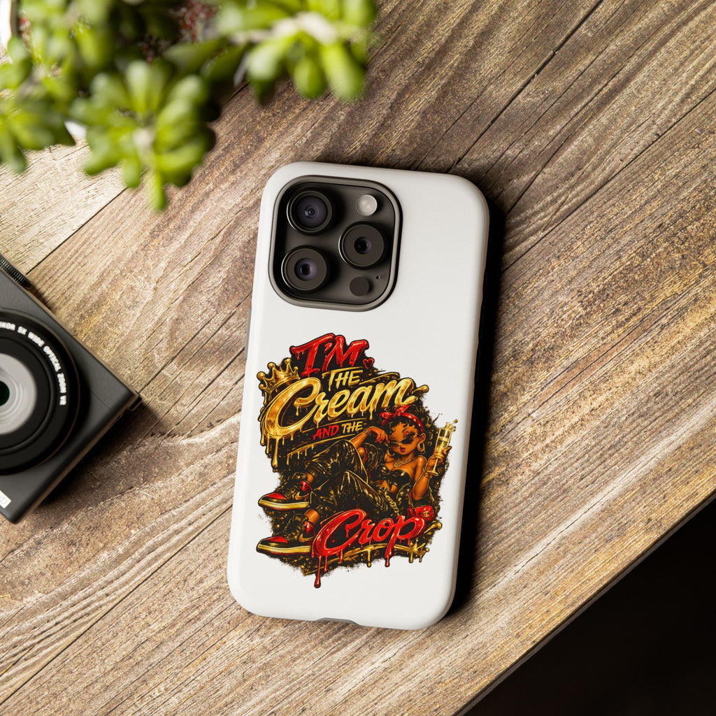 Phone Case — "The Cream and the Crop" Retro Graffiti Design