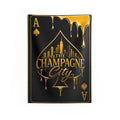 Wall Tapestry — 'The Champagne City' Gold Ace Playing Card Design