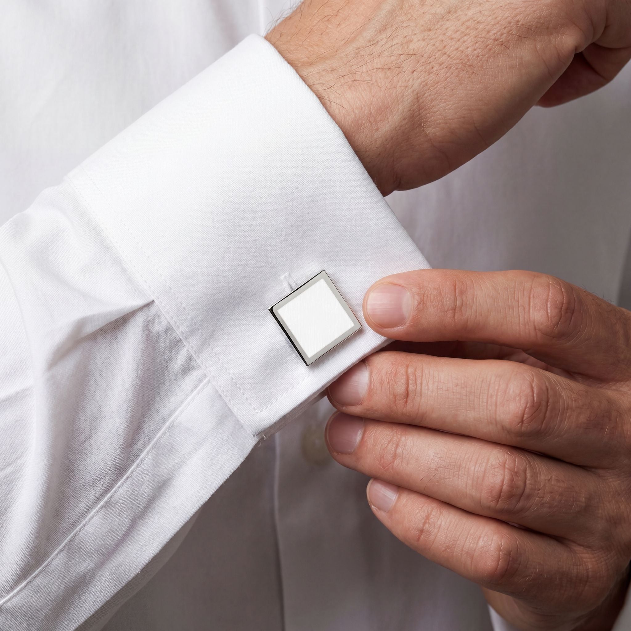 Gold Me -uh- CRATS Cufflinks — Classic Formal Wedding & Groomsmen Accessory